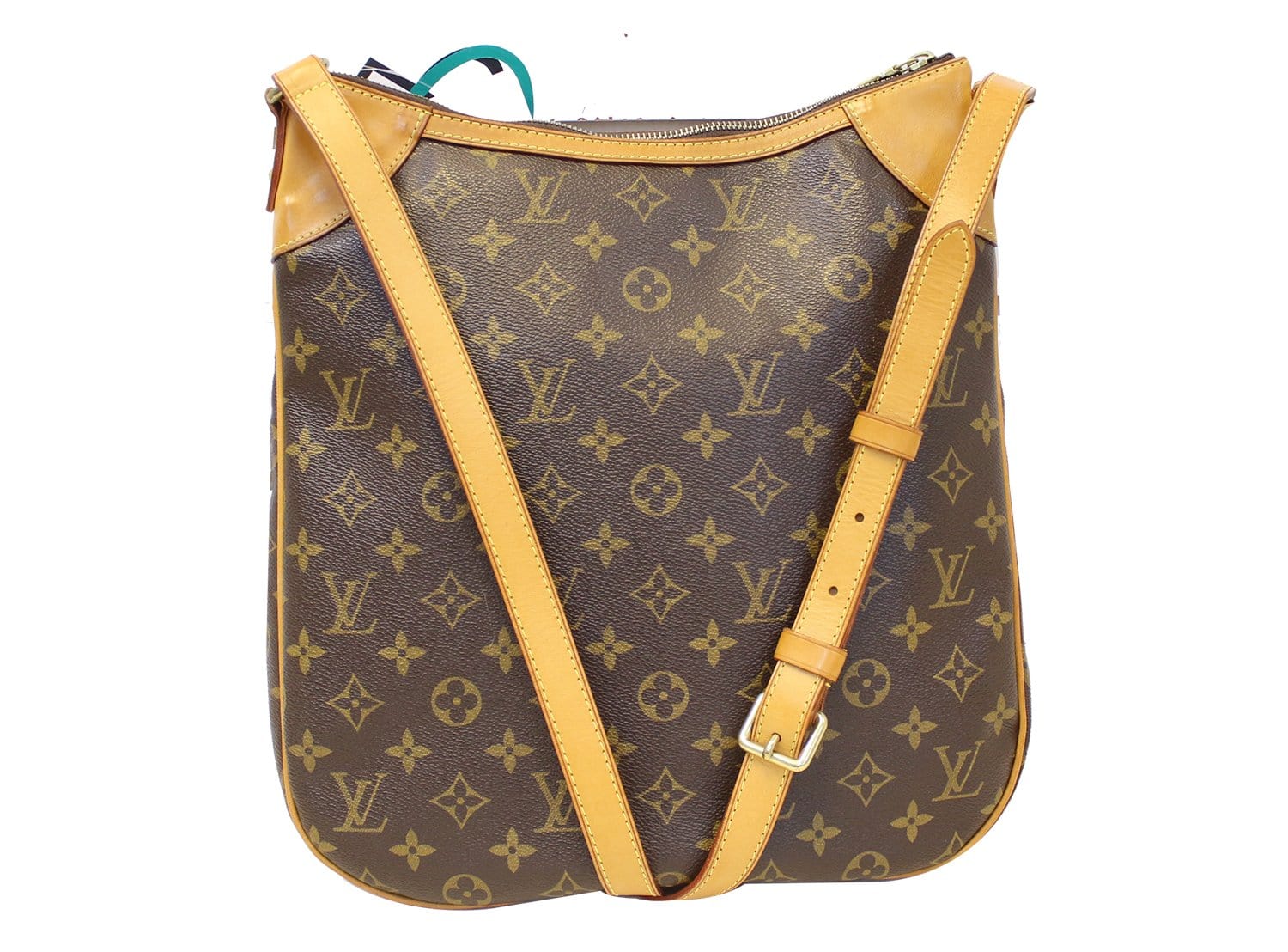 LOUIS VUITTON Monogram Canvas Odeon MM Crossbody Bag