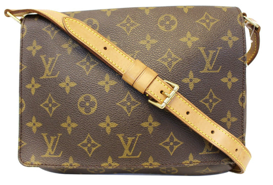 Louis Vuitton, a monogram canvas handbag, 'Musette Tango Short Strap', 2001.  - Bukowskis