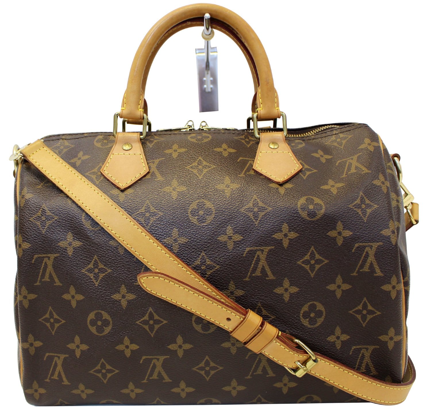 LOUIS VUITTON Used Handbag Monogram Speedy 30 Satchel