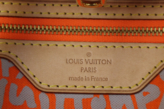 Louis Vuitton Stephen Sprouse Brown And Orange Monogram Graffiti