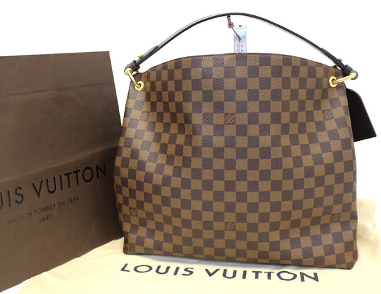 LOUIS VUITTON Damier Ebene Graceful MM 1281395