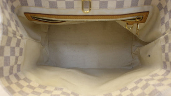 Beach Cabas PM Damier Azur – Keeks Designer Handbags