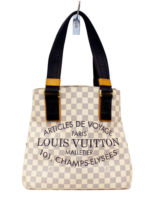 Louis Vuitton Limited Edition Canvas Beach Cabas PM Tote (SHF-21504) –  LuxeDH