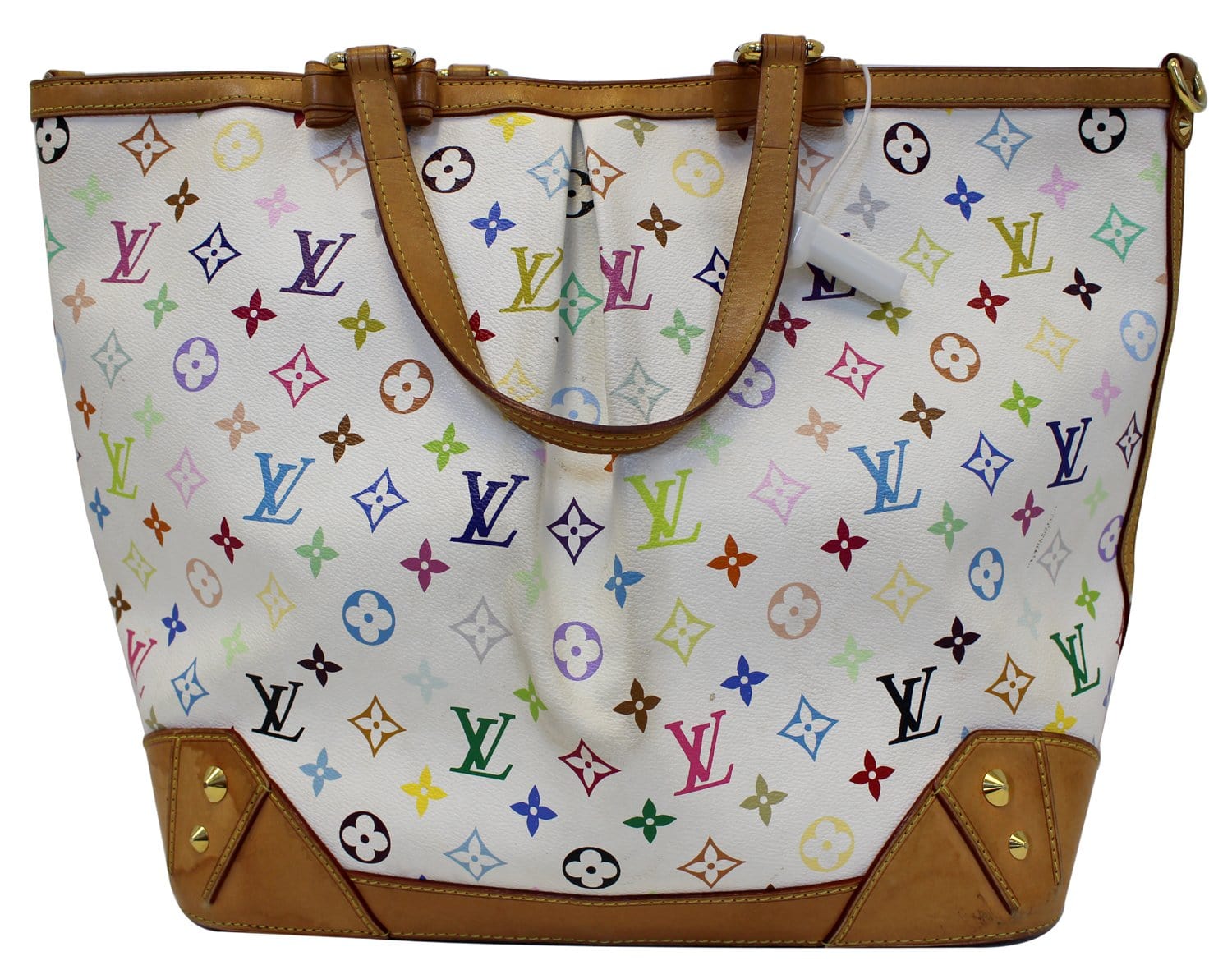 White Louis Vuitton Monogram Multicolore Sharleen MM Tote Bag – Designer  Revival