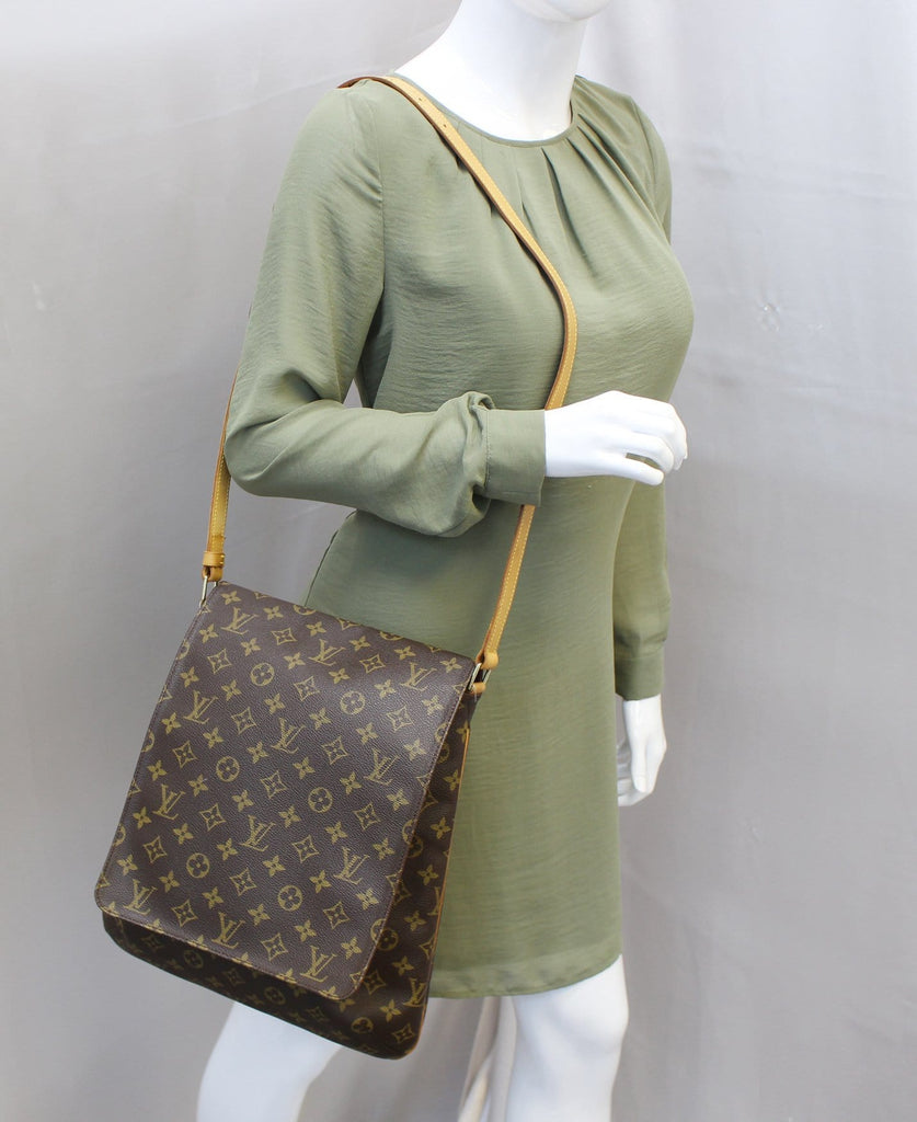 Louis Vuitton Musette Salsa GM Monogram Shoulder Bag For Sale at 1stDibs