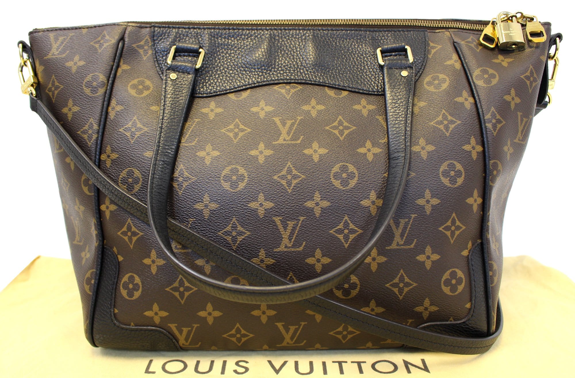 LOUIS VUITTON Monogram Estrela MM NM Noir Black Shoulder Bag