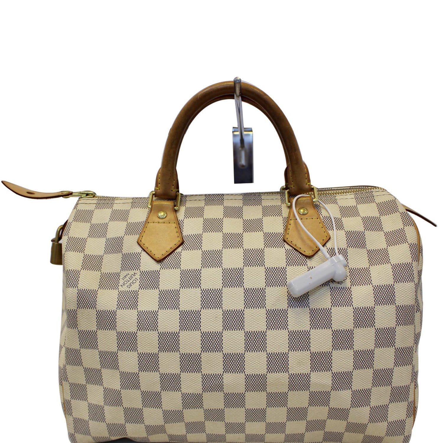 LOUIS VUITTON Damier Azur Speedy Bandouliere 25, FASHIONPHILE