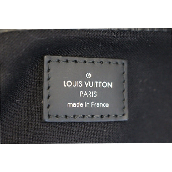 Authentic Louis Vuitton Damier Graphite Blue Coba Keepall