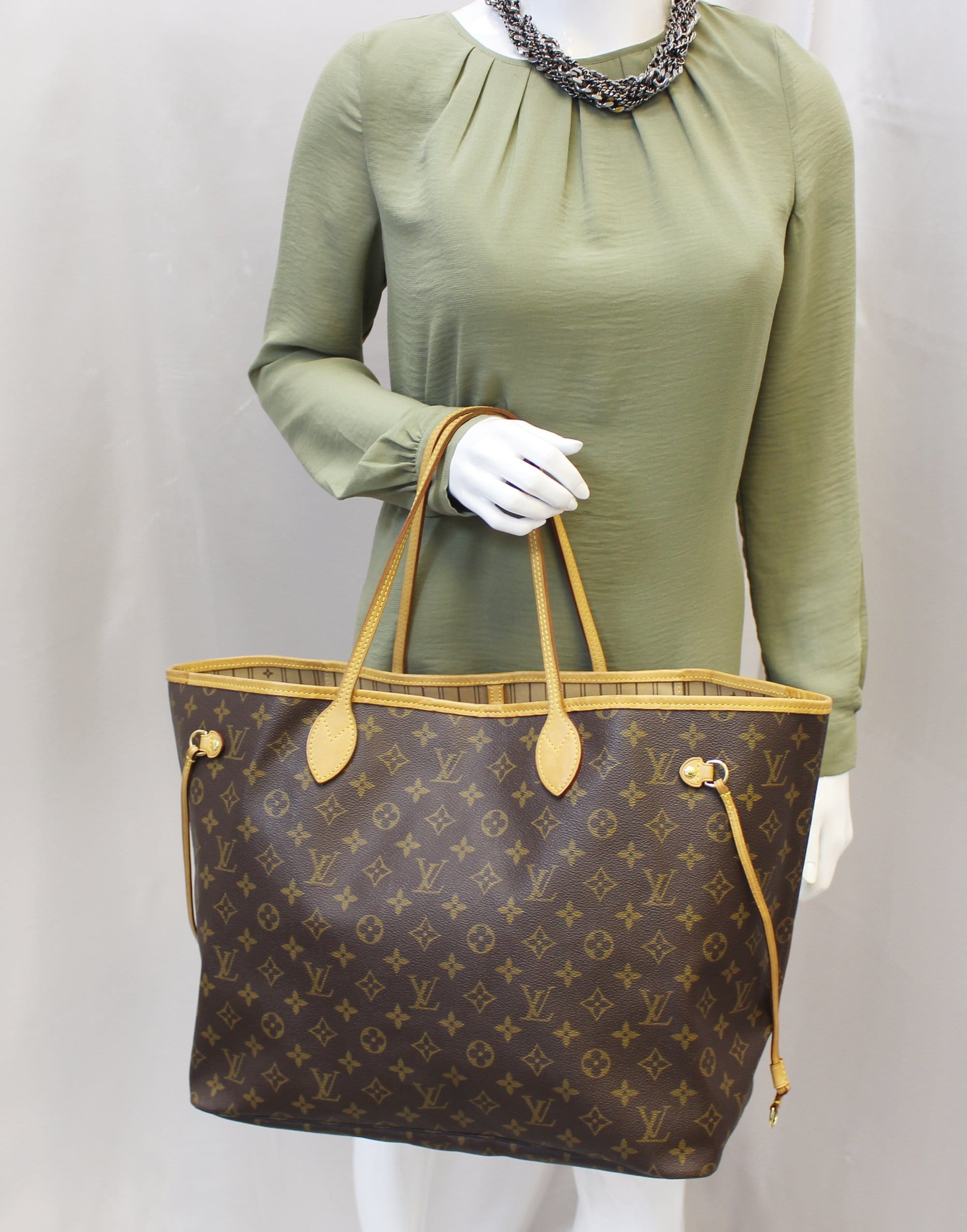 Louis Vuitton Neverfull Gm Monogram Canvas Shoulder Bag