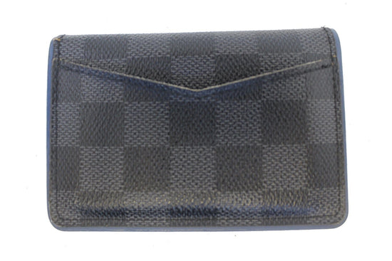 Louis Vuitton Damier Graphite Pixel Blue Pocket Organizer - Blue Wallets,  Accessories - LOU294402