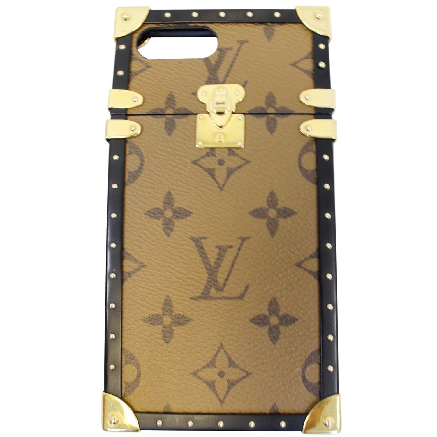 Eye Trunk Women's Luxury LV Clutch Phone Case