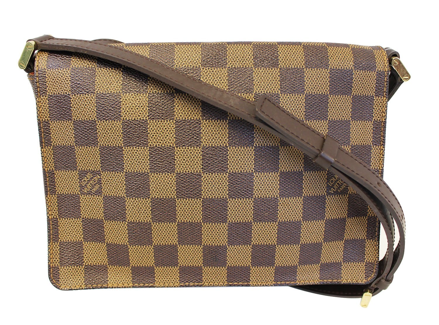 Louis Vuitton Damier Ebene Musette Tango shoulder bag