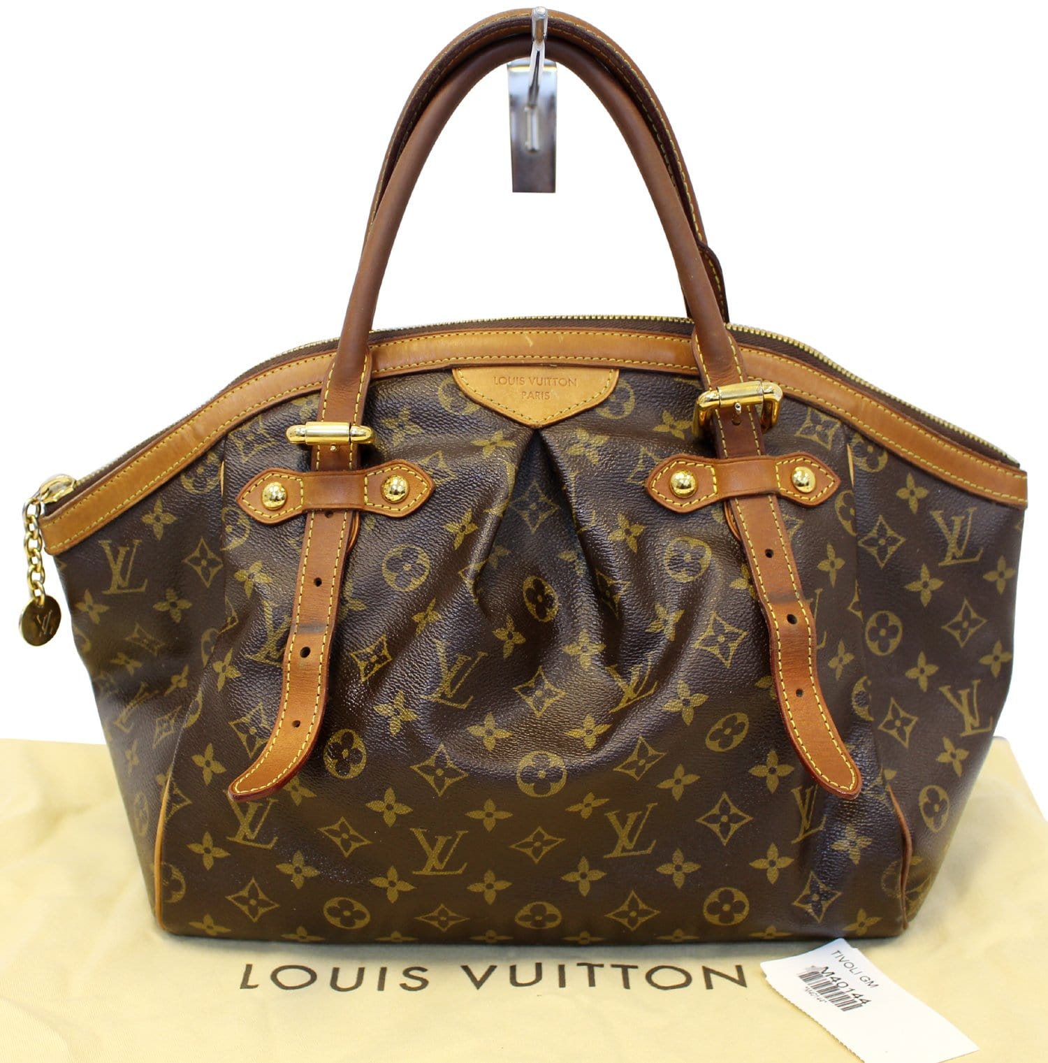 Louis Vuitton Tivoli GM Shoulder Bag Brown Monogram Canvas