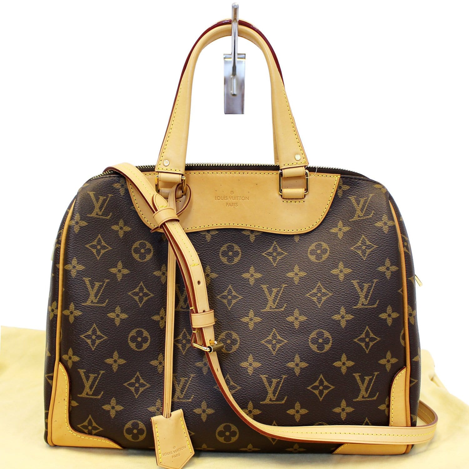 Louis Vuitton Retiro Shoulder Bag Monogram Canvas PM 2Way Carry Medium