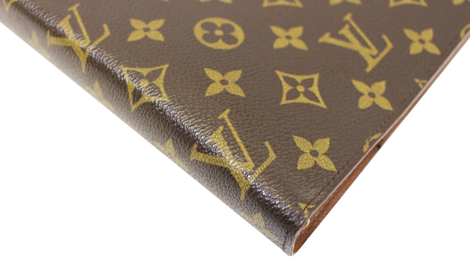 LOUIS VUITTON Monogram Canvas Brown Agenda GM Day Planner Cover