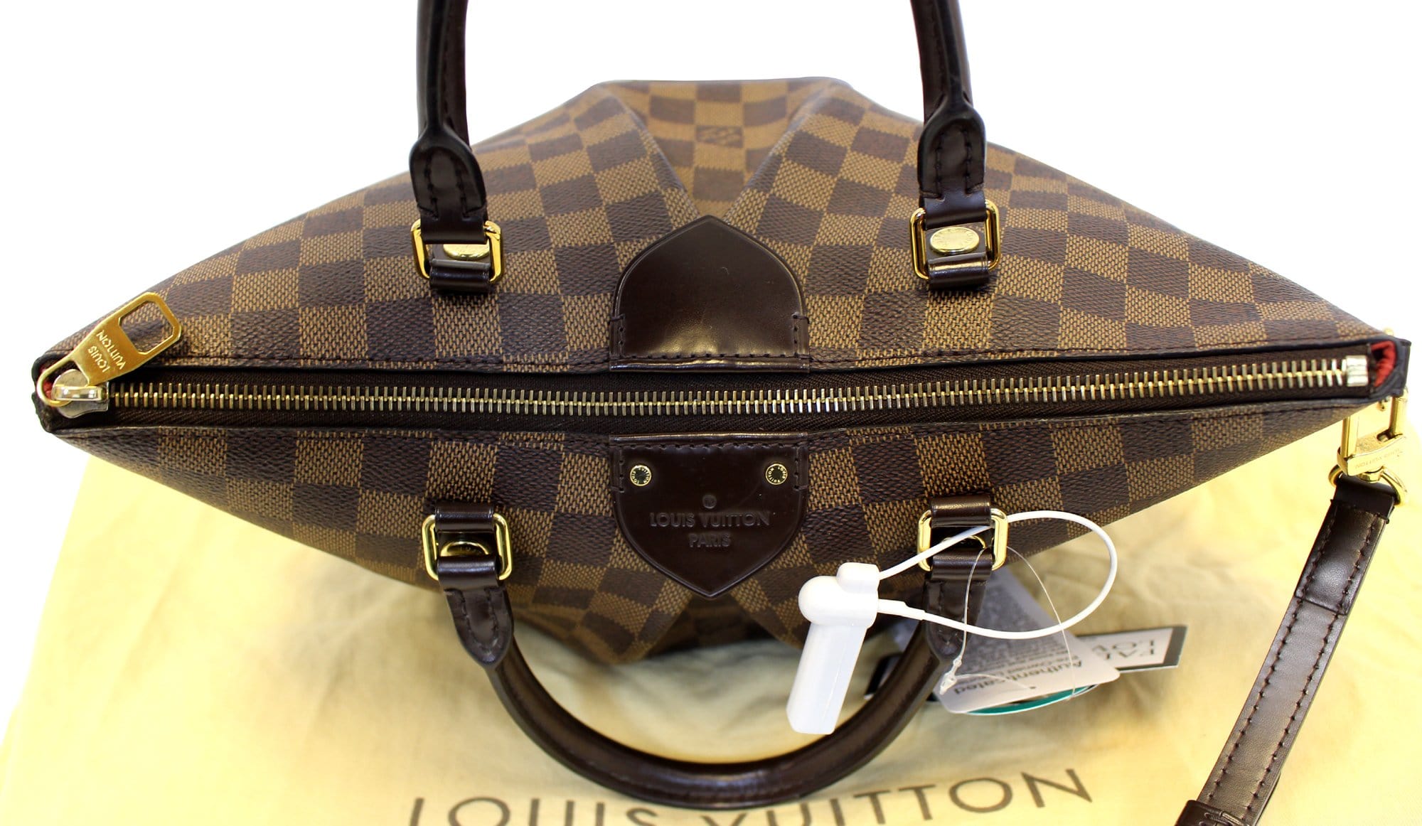 LOUIS VUITTON Siena PM Damier Ebene Shoulder Handbag