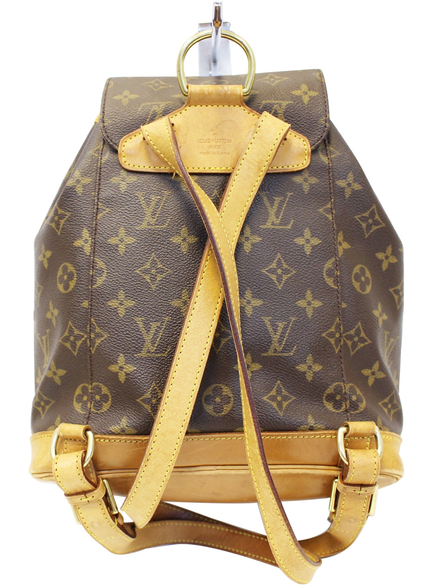 LOUIS VUITTON Monogram Canvas Montsouris MM Backpack Bag