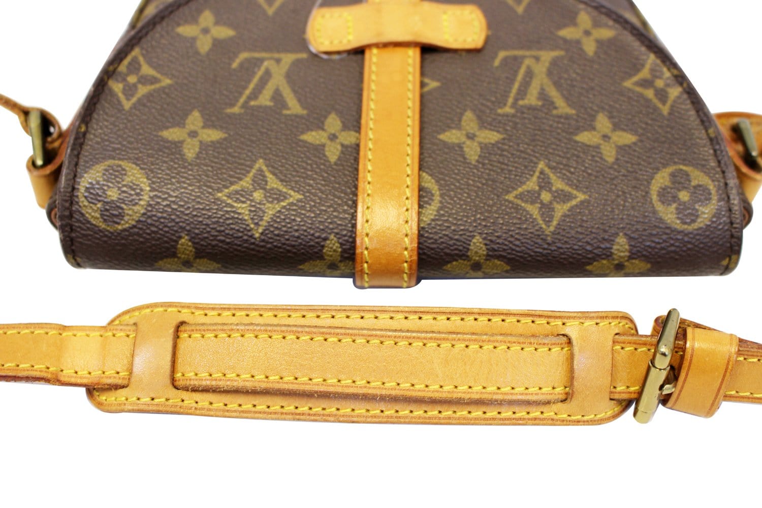 LOUIS VUITTON Monogram Canvas Chantilly PM Crossbody Bag