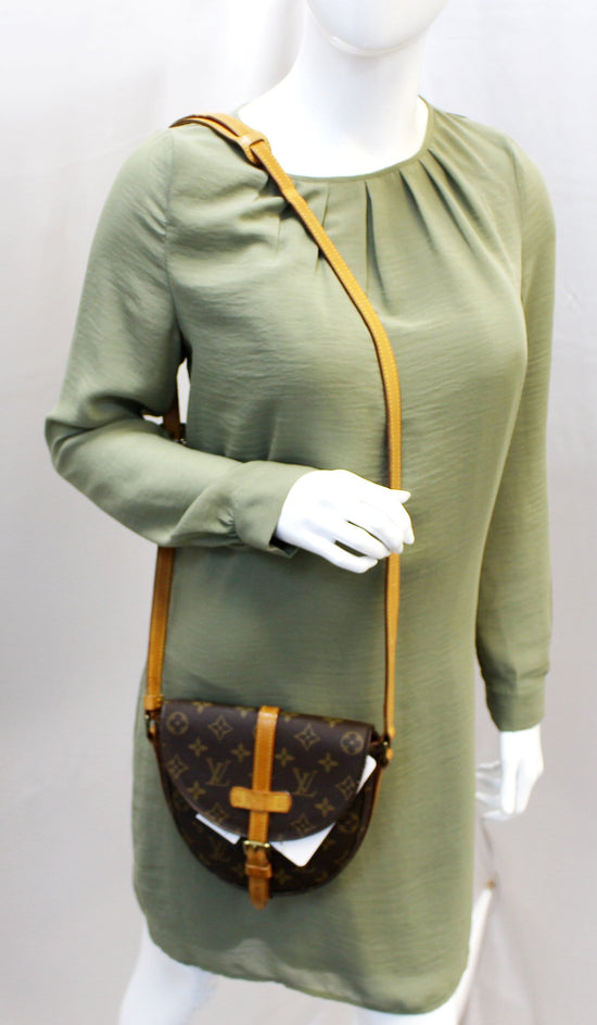 Shop for Louis Vuitton Monogram Canvas Leather Chantilly PM Shoulder Bag -  Shipped from USA