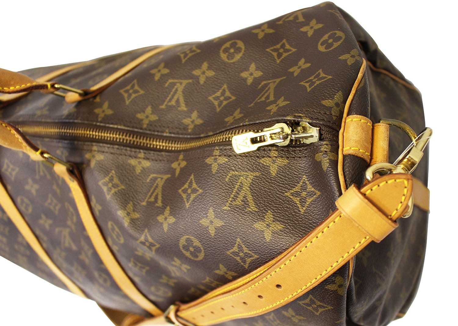 Authentic Louis Vuitton Monogram Keepall bandouliere 60 hand/travel bag