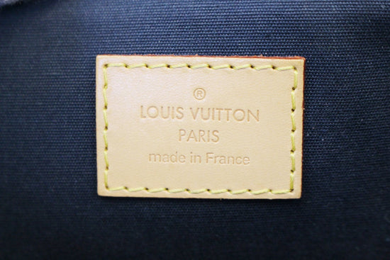 Louis Vuitton Blue Nuit Monogram Vernis Bellevue PM Bag Louis Vuitton