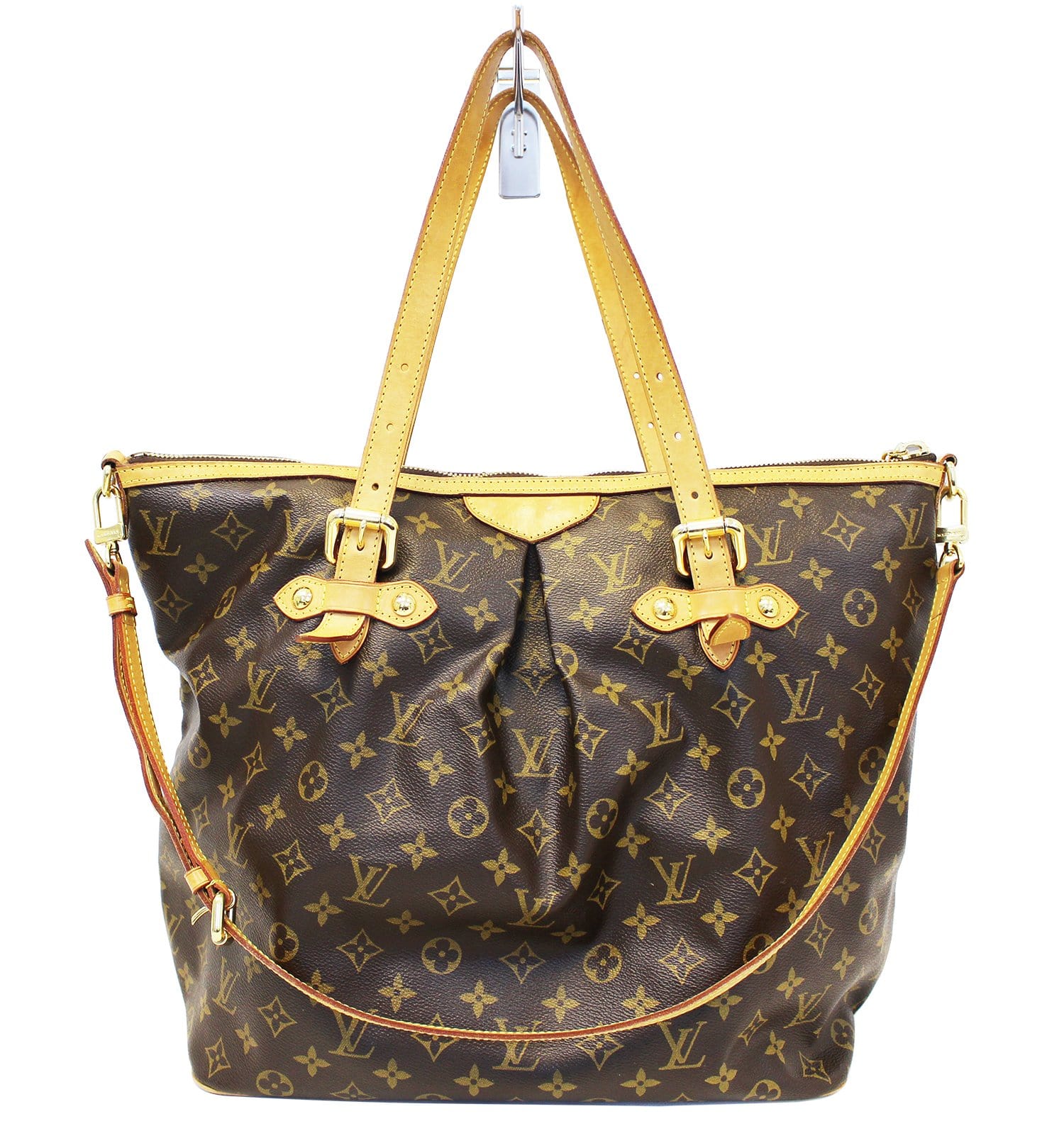 Louis Vuitton Monogram Palermo GM Tote Shoulder Bag