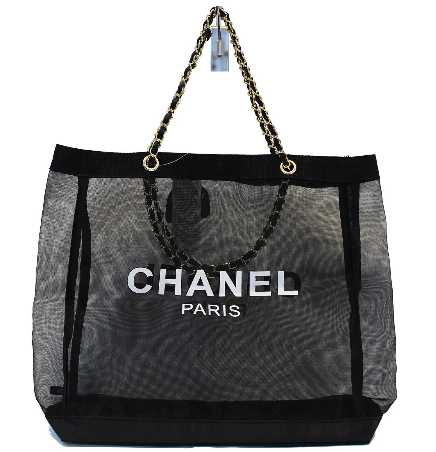 chanel beach bag