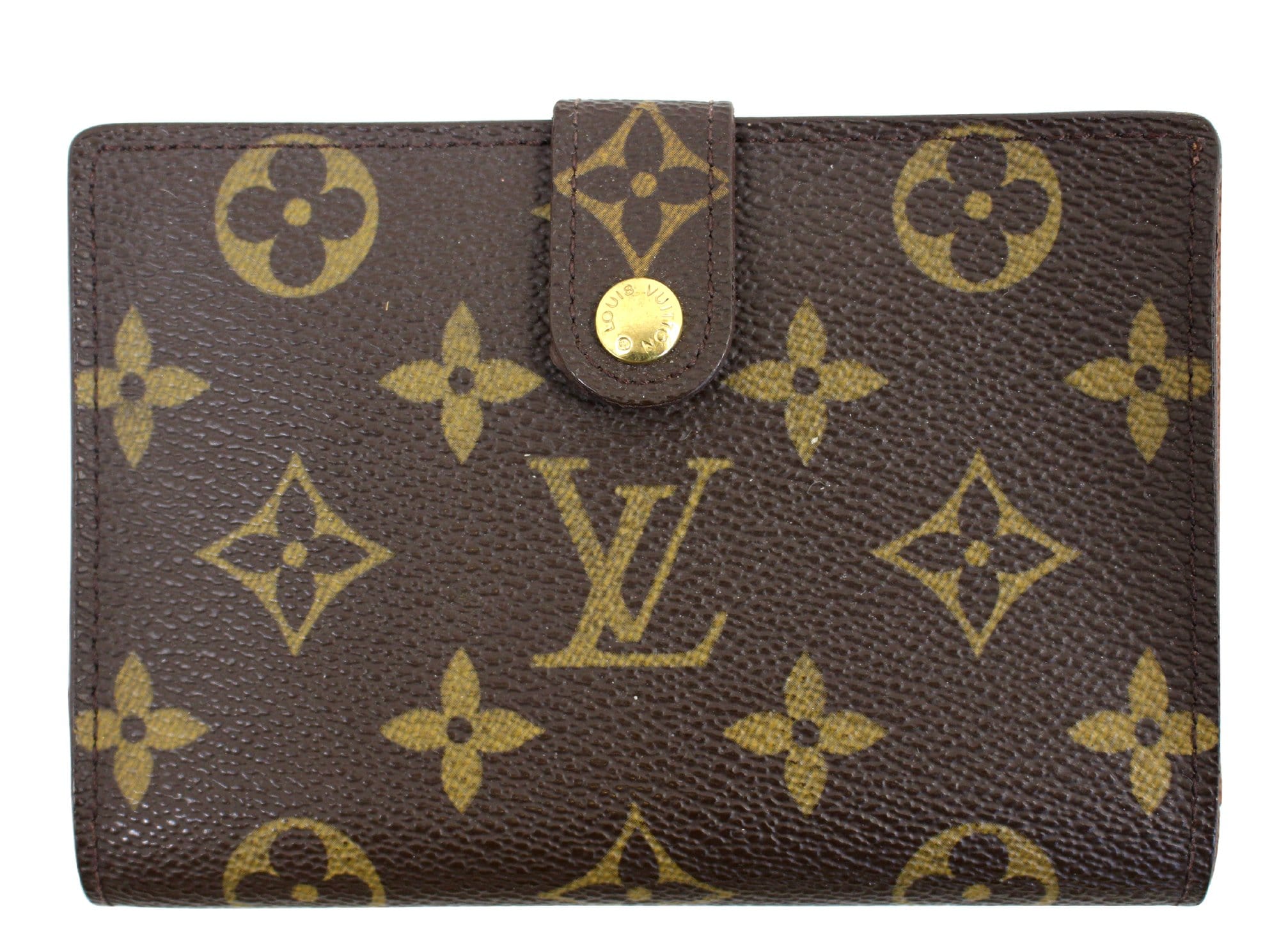 Louis Vuitton Monogram Kiss Lock Wallet – erato