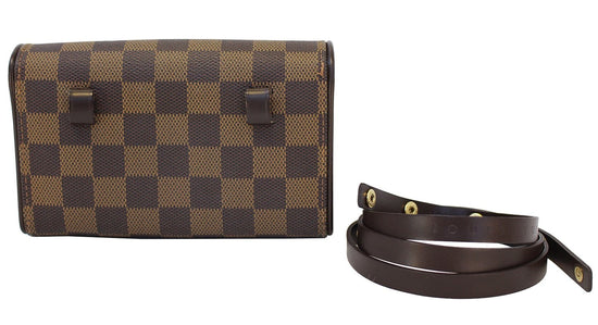 Louis Vuitton Pochette Florentine Damier Ebene Waist Bag