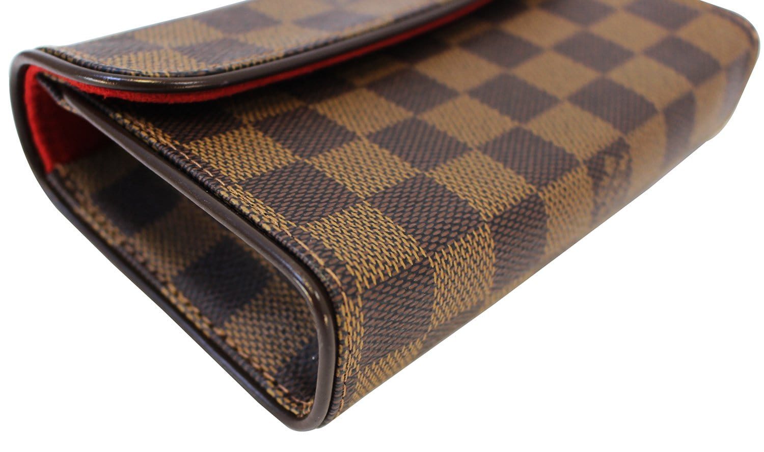 Authentic LOUIS VUITTON Damier Ebene Pochette Florentine Waist Bag E33