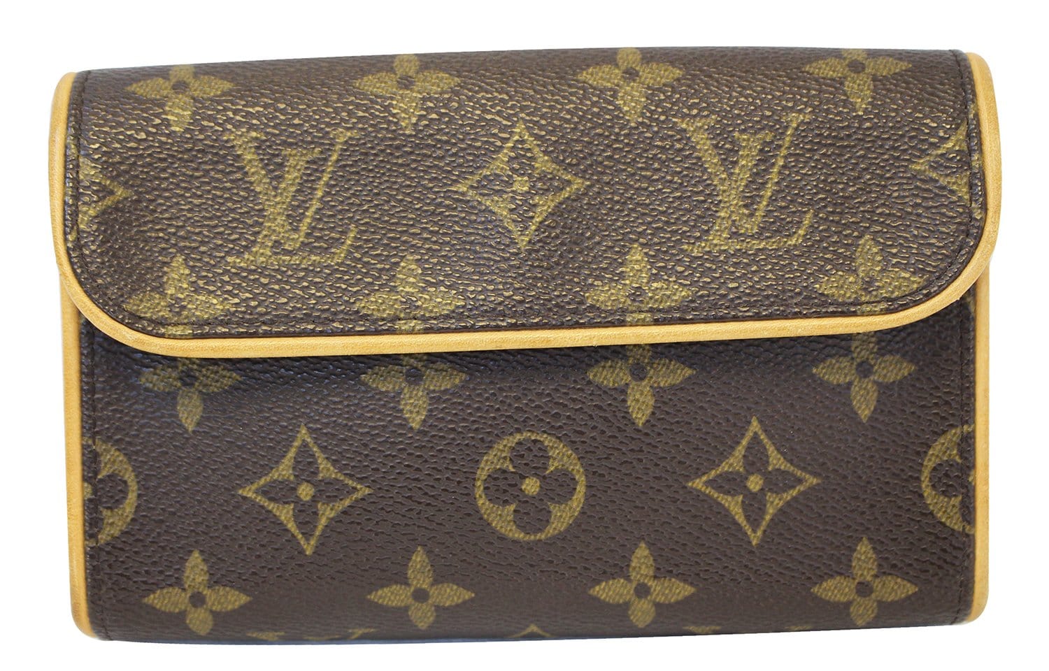 Pre-owned Louis Vuitton 2001 Pochette Florentine S Belt Bag In