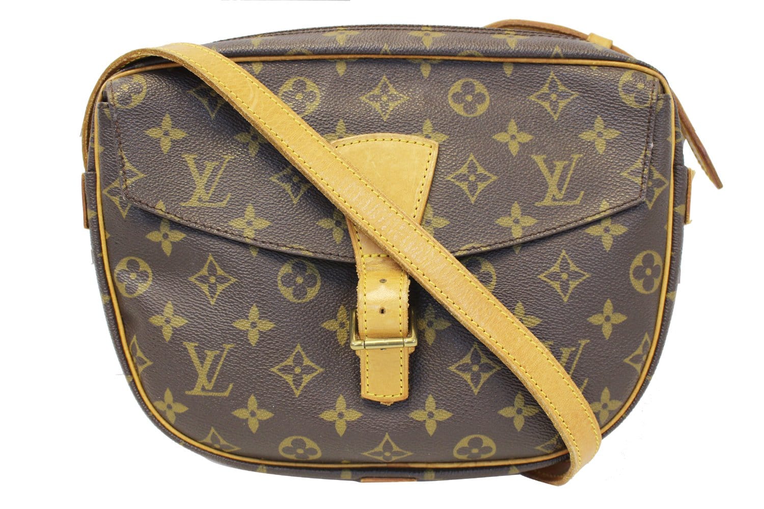 Louis Vuitton Jeune Fille Monogram 870075 Brown Coated Canvas Cross Body  Bag at 1stDibs