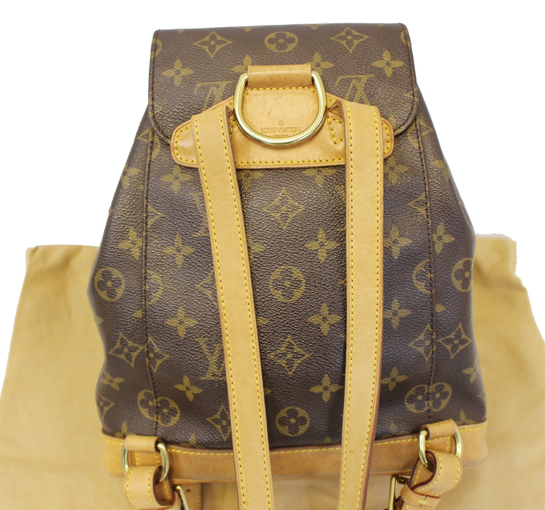 LOUIS VUITTON Monogram Canvas Montsouris MM Backpack Bag