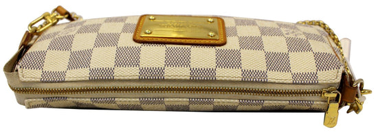 LOUIS VUITTON Damier Azur Eva Clutch 177327