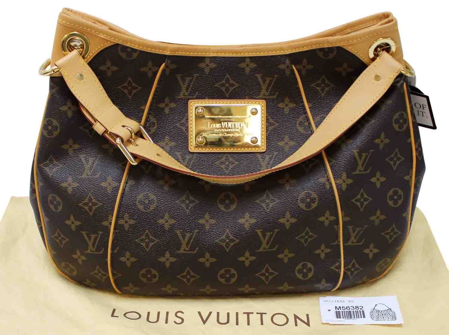 LV Galliera PM M56382 Monogram Canvas with Leather and Gold