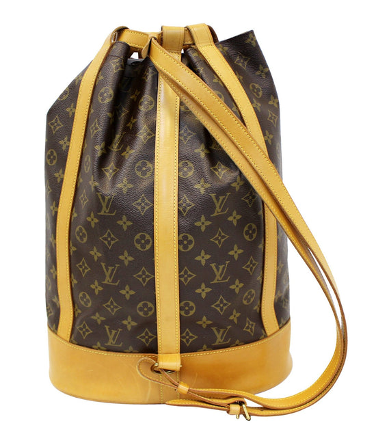 LOUIS VUITTON Monogram Randonnee GM Backpack 58549