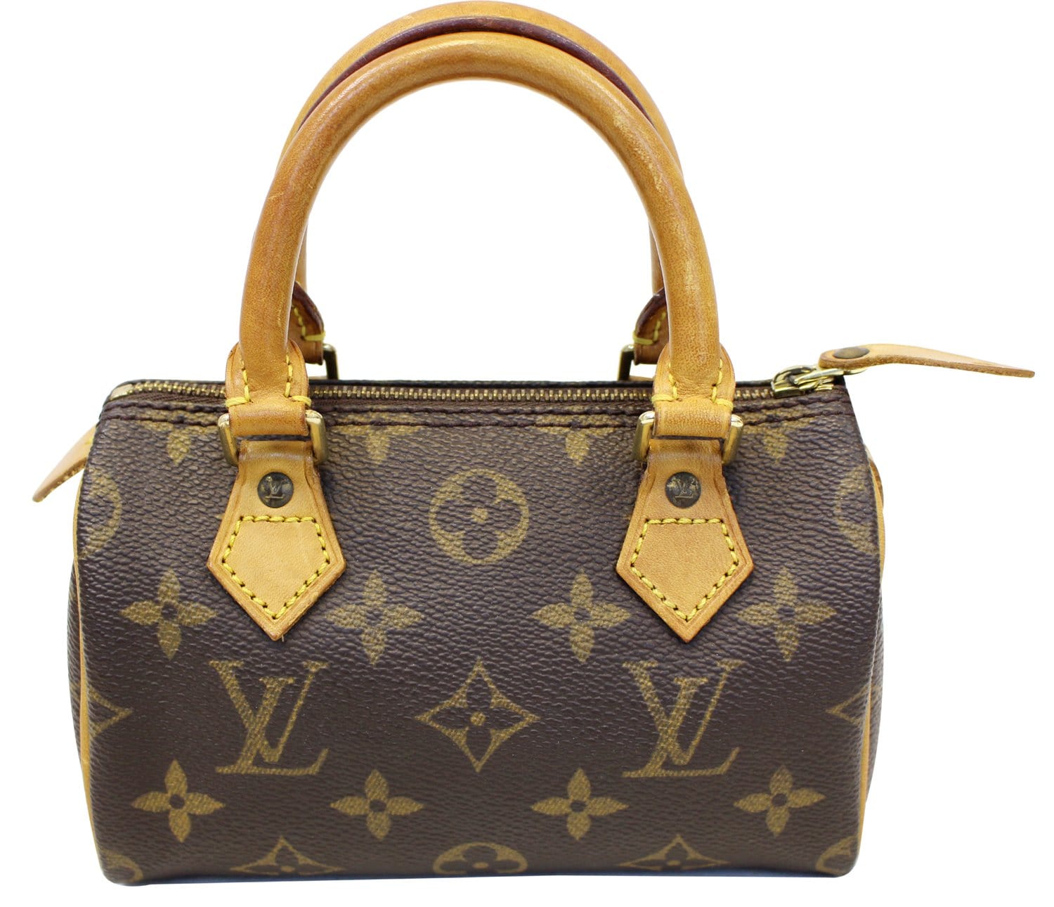 LOUIS VUITTON Monogram Mini Speedy Satchel Handbag