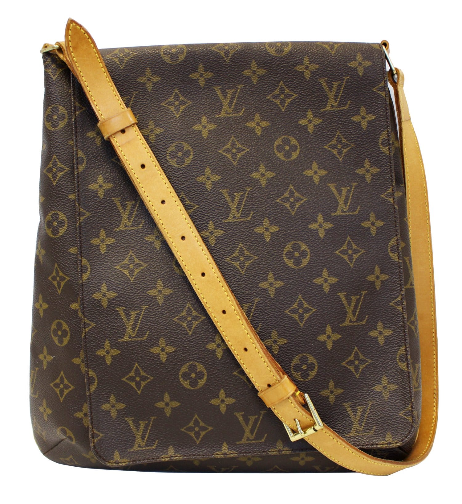 Louis Vuitton Musette Salsa Canvas Shoulder Bag (pre-owned) in Green