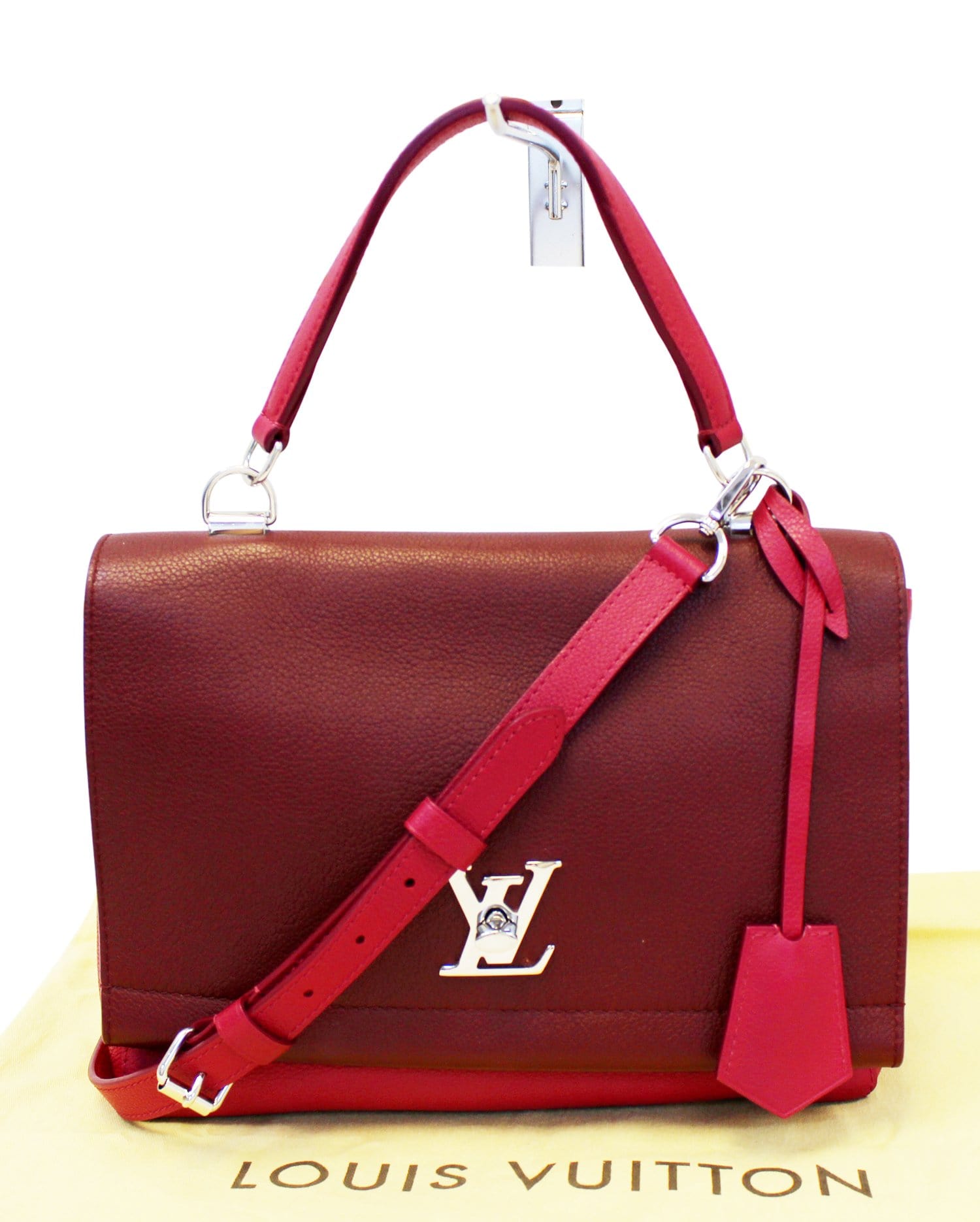 Louis Vuitton Lockme II Leather Crossbody Bag