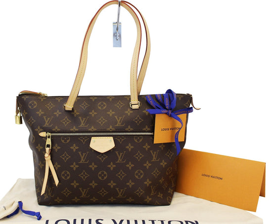 LV Iena MM Brown Monogram Canvas with Leather and Gold Hardware #GLRET-1 –  Luxuy Vintage