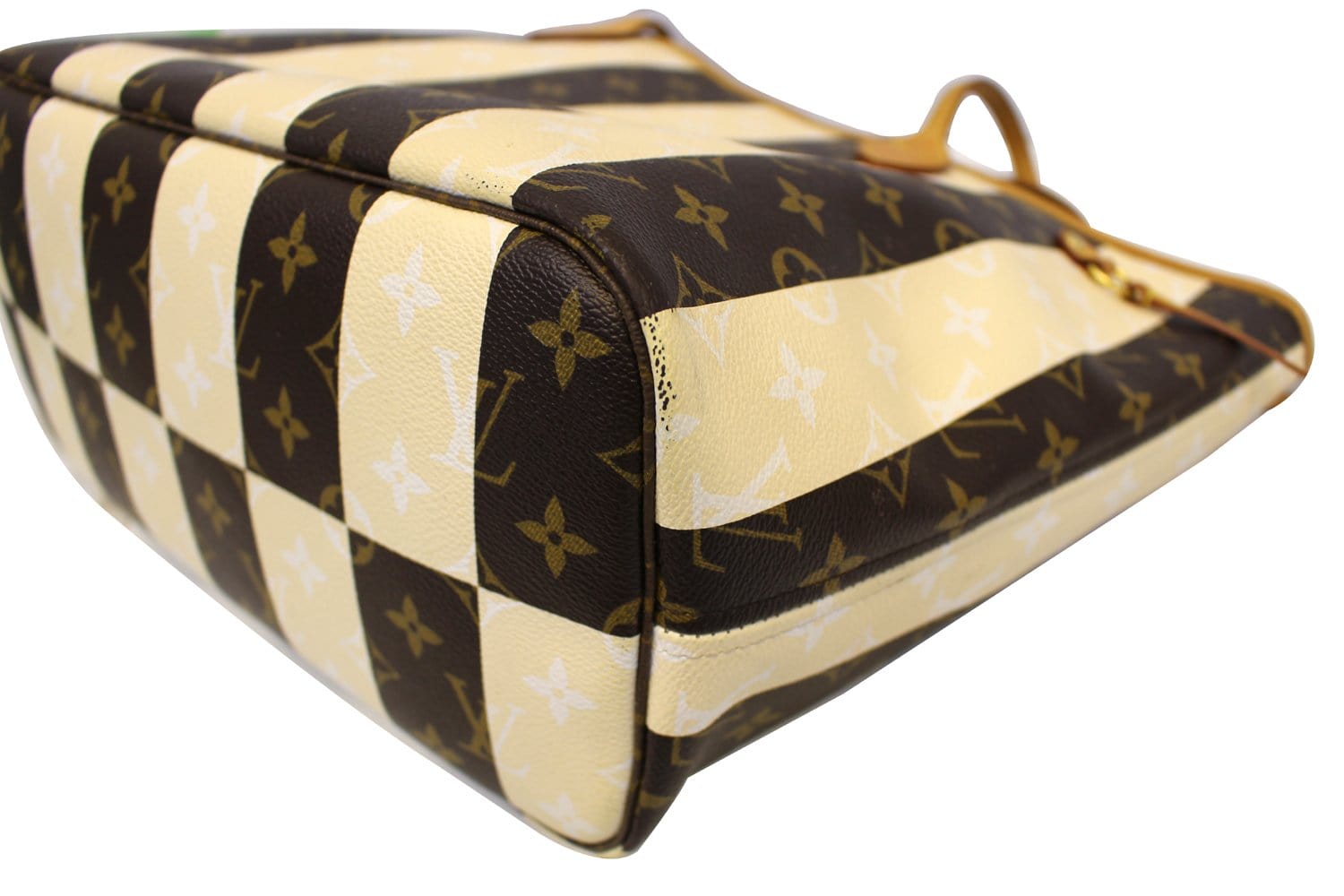 LOUIS VUITTON Limited Edition Monogram Rayures Neverfull MM Tote