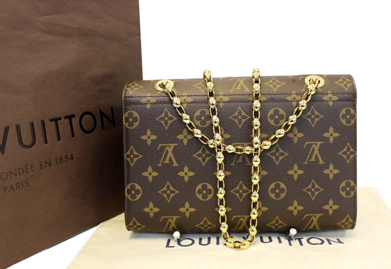 Louis Vuitton Raisin Monogram Canvas Victoire Chain Bag