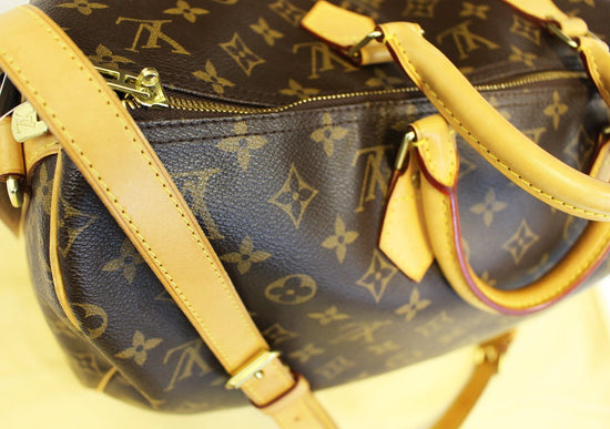 Brown Louis Vuitton Monogram Speedy 40 Boston Bag – Designer Revival