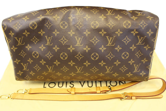 Pre-Owned Louis Vuitton Speedy Bandouliere 40 Shoulder Bag Boston Handbag  With Strap Keepall Monogram Brown M41110 AA1131 (Good) 