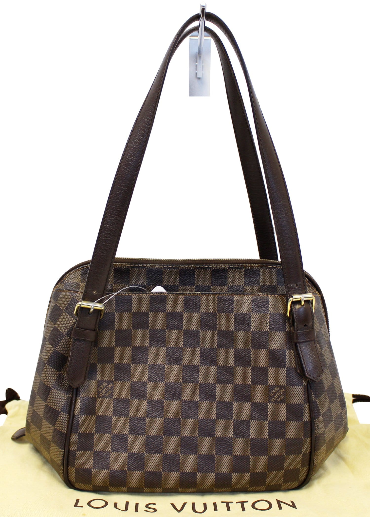 Louis Vuitton Damier Ebene Belem MM Bag at 1stDibs