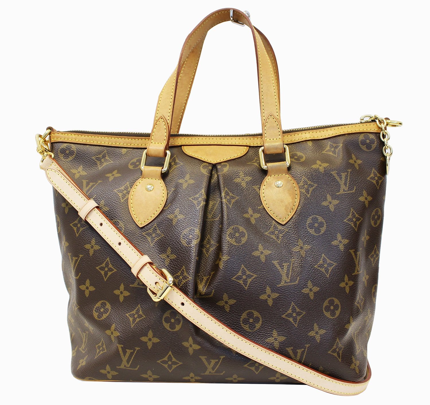 LOUIS VUITTON Monogram Palermo PM Tote Shoulder Bag