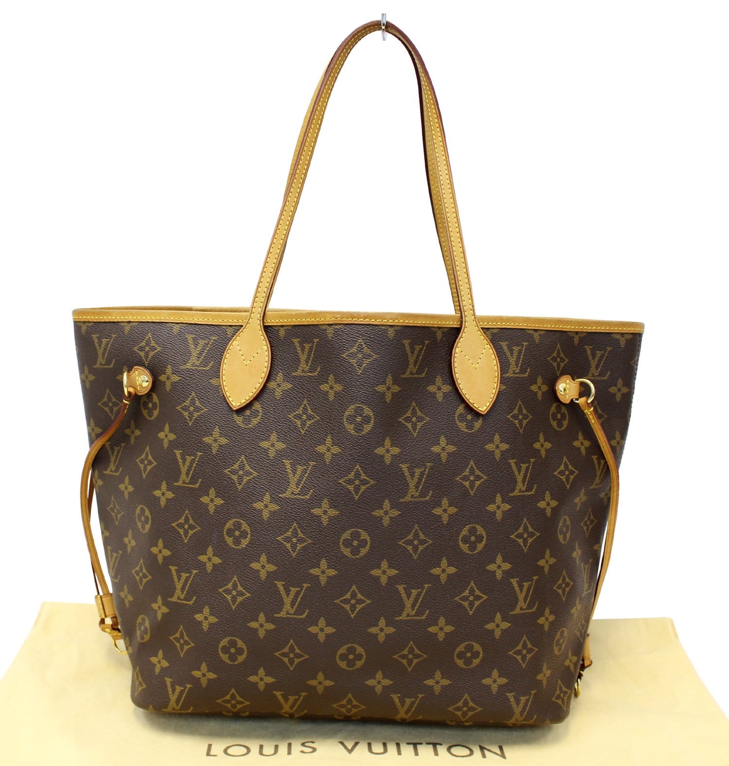 Authentic LOUIS VUITTON Monogram Neverfull MM Shoulder Bag E3750