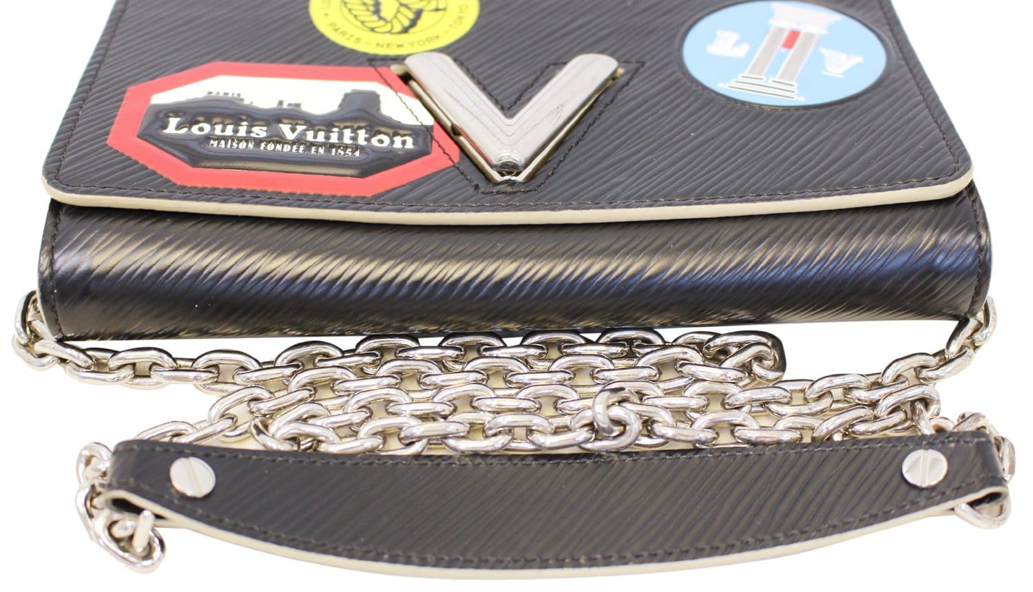 Louis Vuitton World Tour Twist Chain Crossbody Wallet