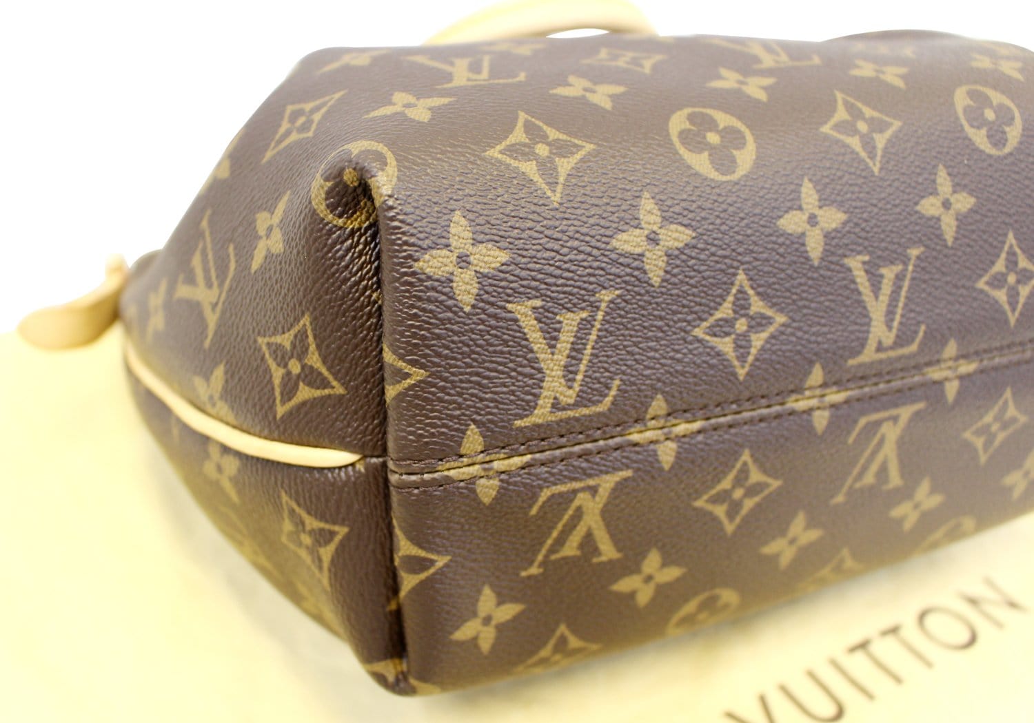 Louis Vuitton Turenne Brown Monogram Canvas Pm Bag Satchel