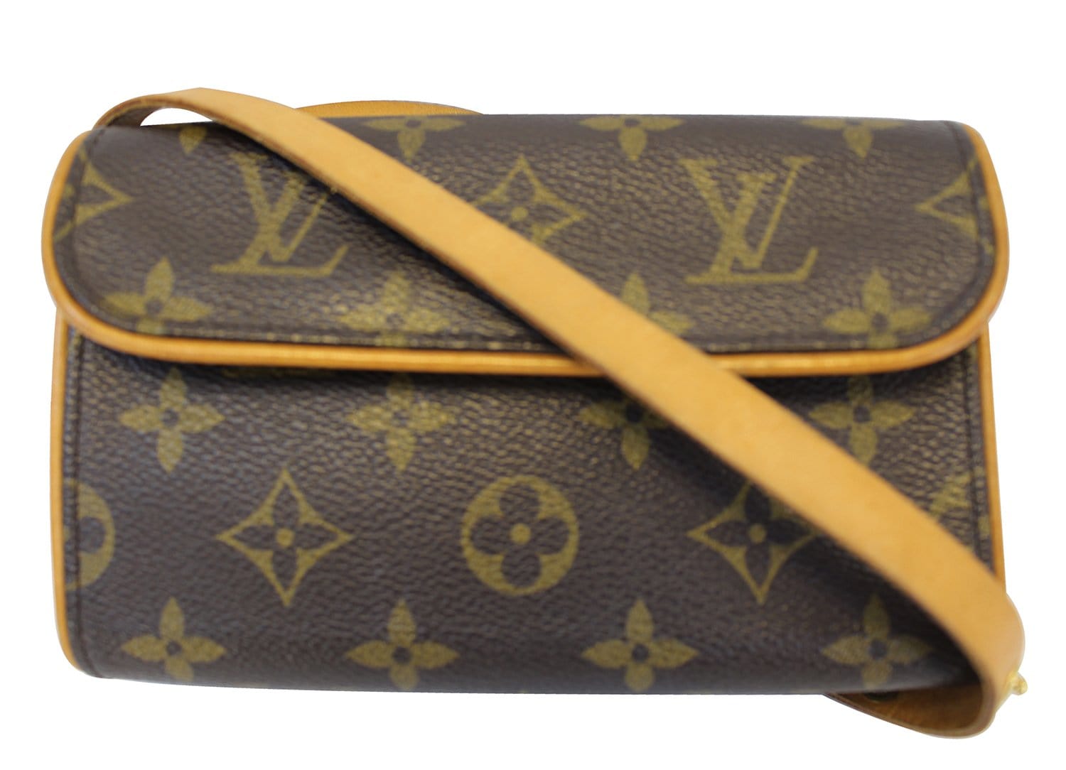 100% AUTHENTIC LOUIS VUITTON MONOGRAM CANVAS FLORENTINE POCHETTE